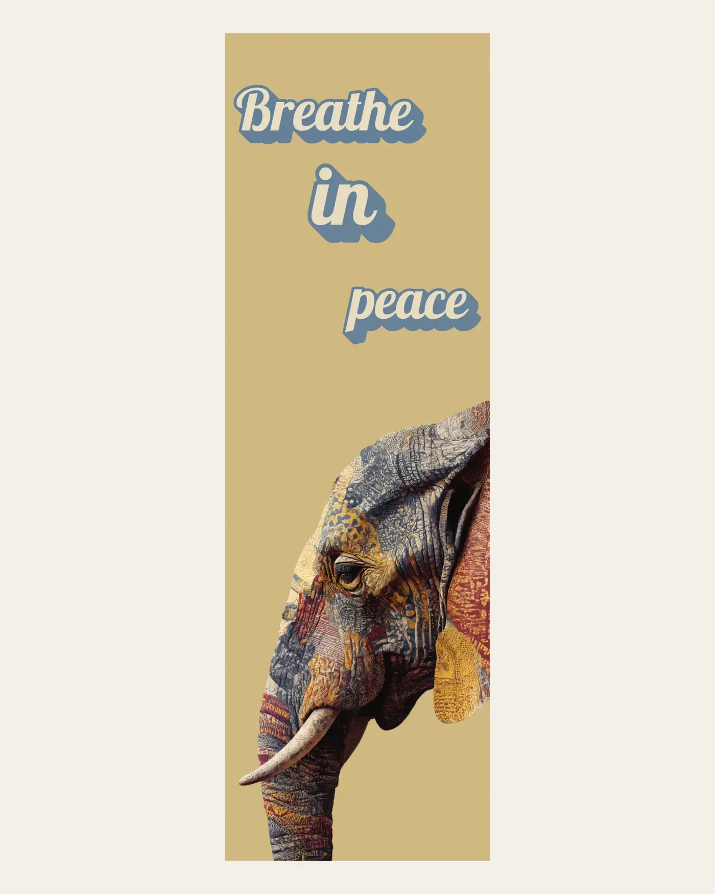 breath in peace: book mark
